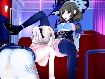 Relive the Adult Fantasy with Jean s Strap-on Fuck Fest in a Hotel Room Genshin Impact Hentai