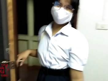 Japanese Teen Pussy in Thai School Uniform: UNLEASH Your Desires!