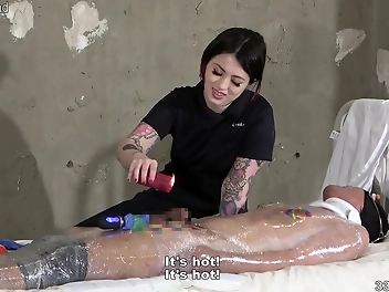 Welcome to Pleasure Island: An Alluring Volunteer Slave Undergoes Electrocution Training