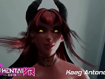 Demon s Delight: Hot Cowgirl VR Action Amongst the Thickets