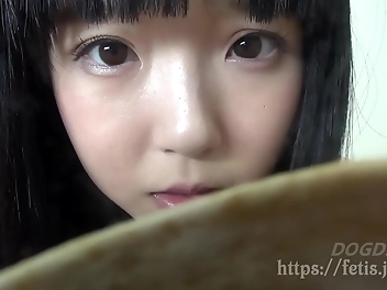 Mesmerizing 19-Year-Old Kotori-Chan Pleases Herself with Feces-Filled Self-Sniffing Masturbation!
