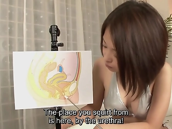 JAV Icon: Luscious Japanese Adult Video Star Squirting Seminar Oozing with Ecstasy and Pleasure