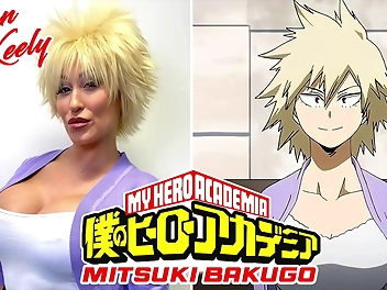 MILF Ryan Keely s Camsoda Cosplay as Bakugo s Mitsuki Gets Cum-worthy Bush
