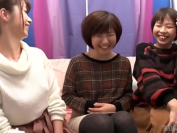 Fully Loaded with Luscious Japanese Chicks - Haruna s Amateur Lesbian Pickup Videos