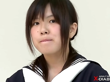 Naughty Amateurs in Sailor Suits Expose Their Virgin Curves for the First Time