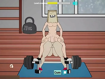 Blissful Butt-Banging at the Gym: Public Anal Fuck with Luscious Stranger