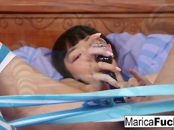 Japanese Superstar Lubricates Herself with Glass Toy for Unforgettable Pleasure