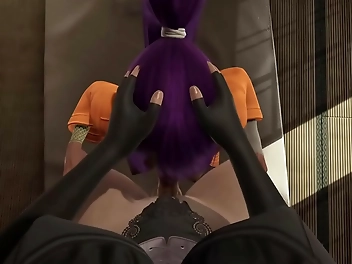 JAV Porn: Slutty Soifon and Yoruichi s Futa Fun in Bleach World!