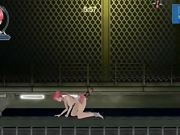 JAV Idol s Sex with a Robot Man in Hentai Game